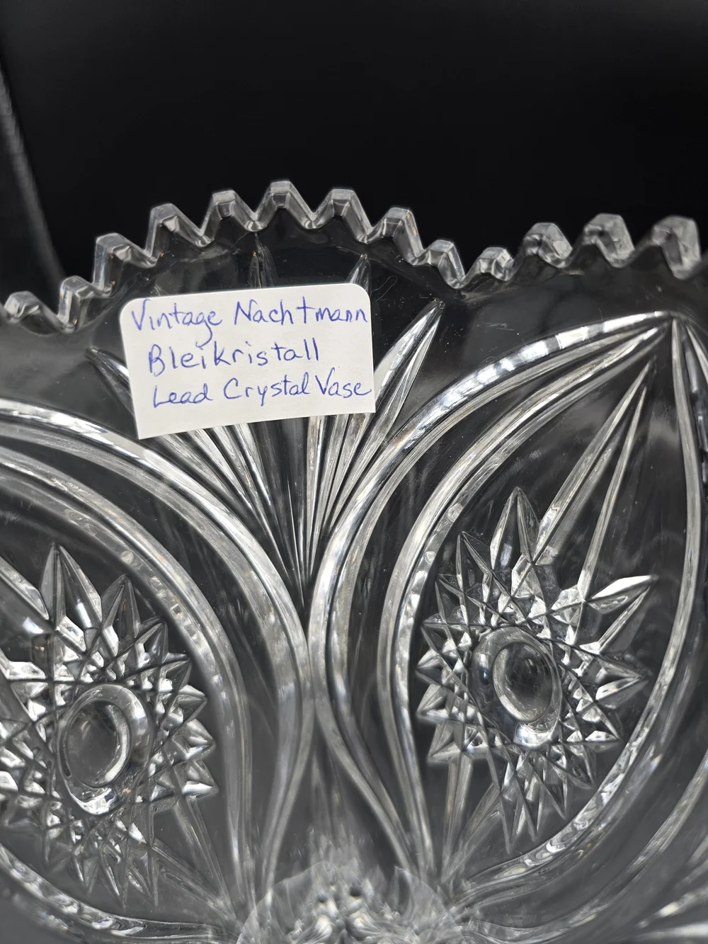 Nachtmann Bleikristall elegant clear